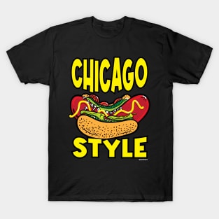 Chicago Style HotDog Lover T-Shirt